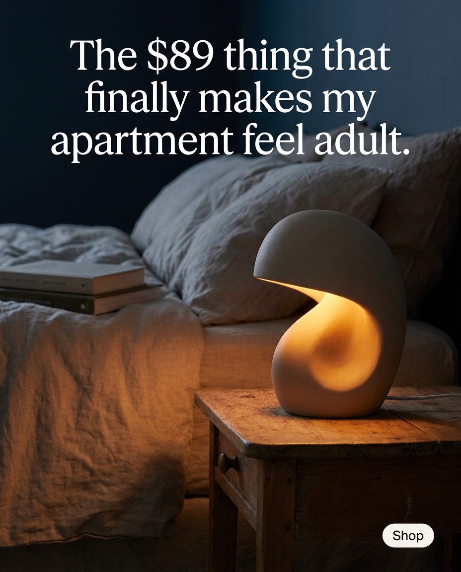 The $89 thing that finally makes my apartment feel adult.