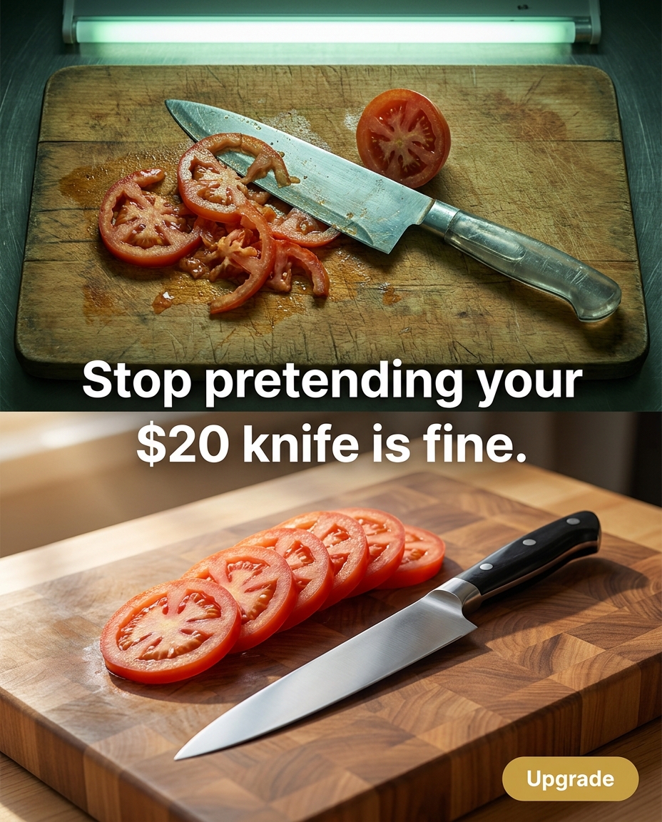 Stop pretending your $20 knife is fine.